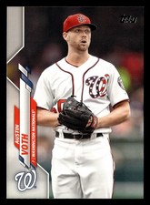 Austin Voth 2020 Topps #454 Washington Nationals Baseball *033