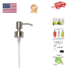 Soap Dispenser Pump Head Replacement Spare for Standard 28/400 26 mm - 28mm /...