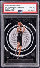 2023 Panini Donruss Elite Clear Path Victor Wembanyama #4