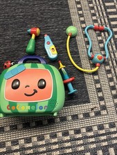 Cocomelon Musical Doctor Check Up Case Set Complete Tested Works 