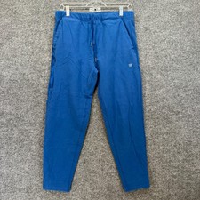 Mack Weldon Ace Sweatpants Mens Medium Blue French Terry Joggers Pants Stretch