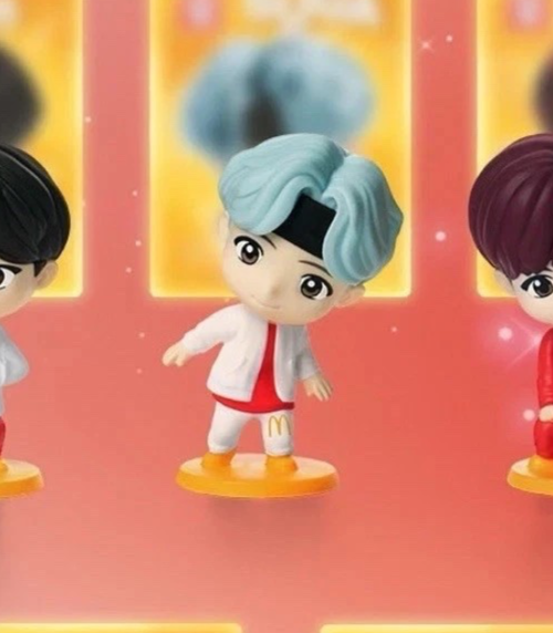 McDonald's 2025 Tiny Tan/BTS #10 Suga Happy Meal Figure Encore