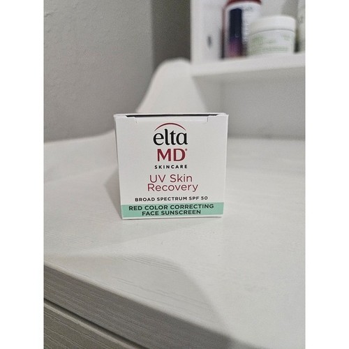 Elta MD UV SPF 50 Skin Recovery Red Color Correcting Green Sunscreen 1.7 oz - Bild 7 von 7
