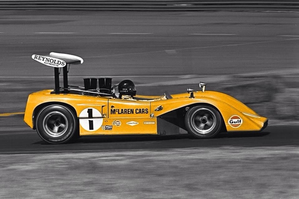 GMP 1969 MCLAREN M8B#1 HIGH WING Cam am DAN GURNEY Racing 12023 NIB EUR 163,80 - FR