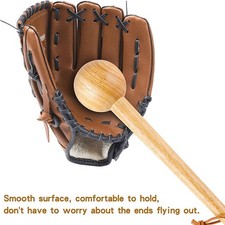 36 cm Ausr&uuml;stung, Sporthandschuh-Zubeh&ouml;r, Durchmesser 6,8 cm, Gummi, Holz,