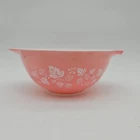 Vintage Pyrex 442 Pink Gooseberry 1.5 qt Cinderella Mixing Bowl Nesting