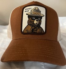 Smokey The Bear Snapback Patch Hat Mad Engine - New