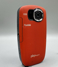 Kodak: Play Sport ZX3 Video Camera Water Resistant HD 5MP EIS Red