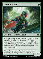 Cenote Scout 178/416 The Lost Caverns of Ixalan Uncommon MTG