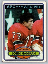 1980 Topps #230 John Hannah