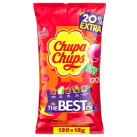 Chupa Chups The Best Of Lollipop, Beutel EnthäLt 120 Lollis In 5