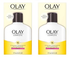 Olay Face Moisturizer, Complete with Sunscreen SPF 15, Daily Facial Sun Protecti
