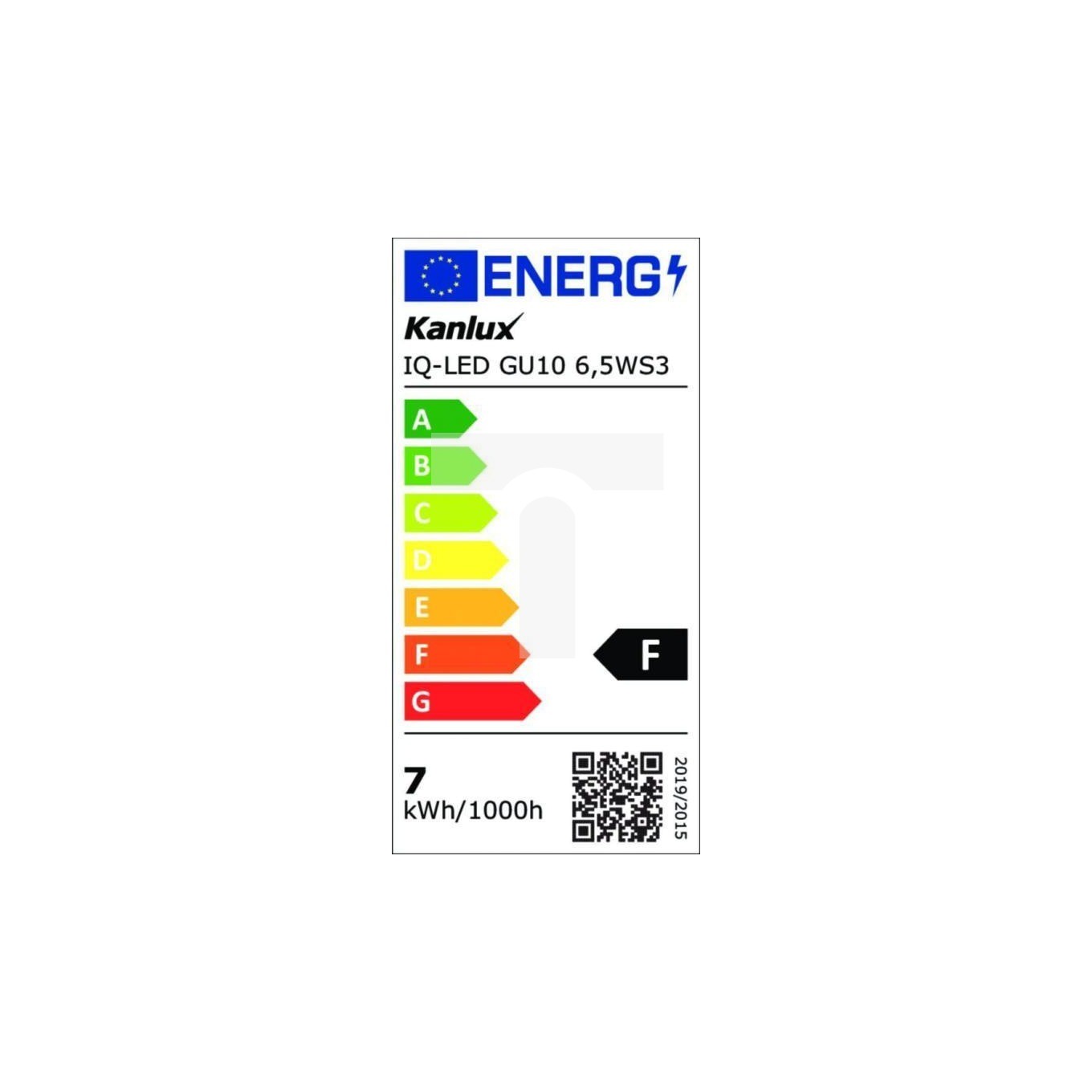 GU10 LED Bulb IQ-LED 6.5WS3-NW 580lm 4000K IQ-LED GU10 35244