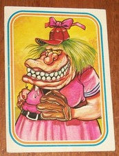 1973 Donruss Baseball Super Freaks Sis E. The Second Sacker Card-37