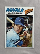 2026 Topps Heritage 1977 Buyback #463 Jamie Quirk Gold Foil 50th Anniversary