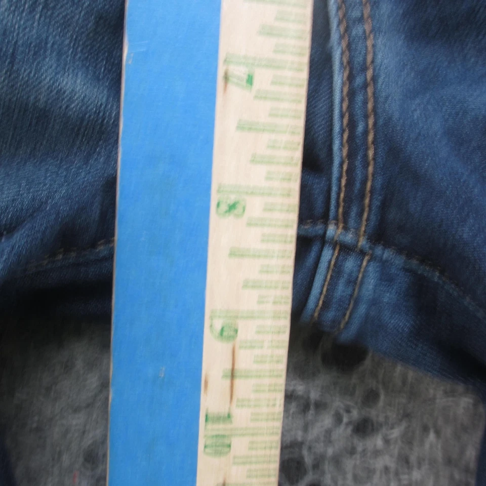 Articles of Society Jeans Womens 25 Blue Skinny Stretch Denim Mid Rise Zip Fly - Image 4 of 4