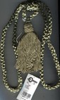 CELADON TIEBACK 23" CORD SPREAD 5" TASSEL LOT OF 2 CONSO L26 TIE BACK CHAIR TIE