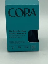 Cora The Free-To-Flow Period Underwear Bikini Black XL