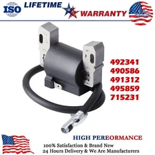 Ignition Coil For Briggs & Stratton 492341 490586 491312 495859 715231 591459