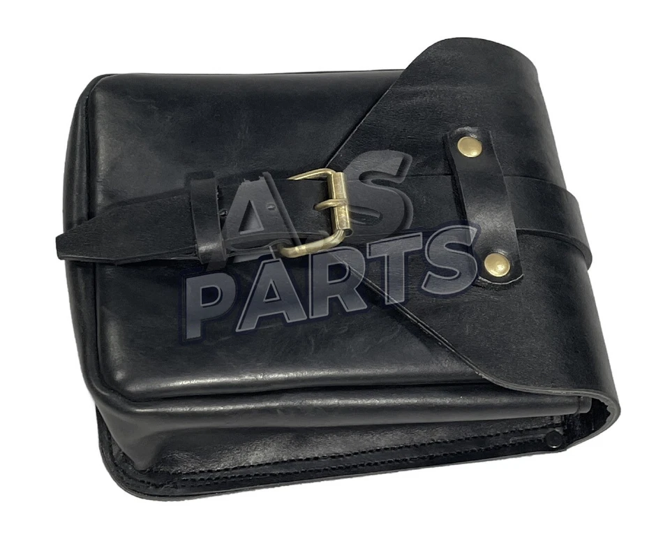 Bolsa de tanque magnética, negra para Royal Enfield Meteor y Classic Reborn 350cc Foto 4 de 4