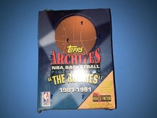 1993 Topps Archives Basketball “The Rookies” Factory Sealed Wax Box M Jordan