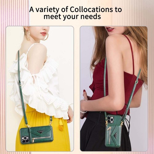 For iPhone 12 11 Pro Max XS SE 6s 7 8 Leather Wallet Card Holder Back Case Cover - Picture 43 of 48