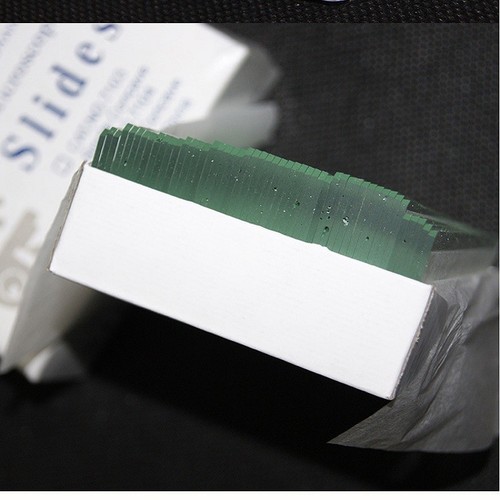 50PCS 7103 Blank Microscope Glass Slides Laboratorial Single Concave Consumable - Picture 4 of 5