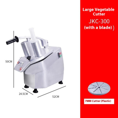 Commercial Food Processor Vegetable Cutter Chopper Fruit Dicer Processor 6 Disks