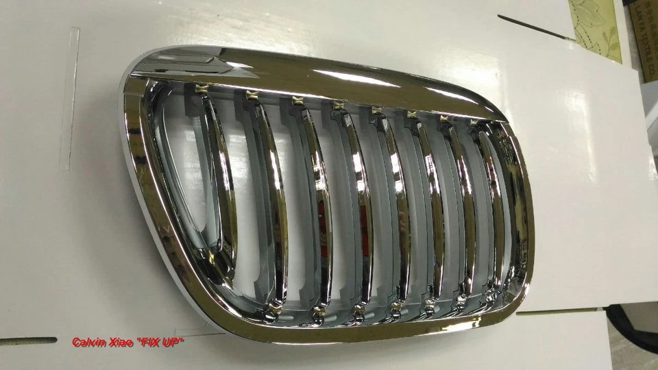 麻省理工学院镀铬前部和银色后格栅宝马 X5/E53 X 系列 1999 - 2003 — 第 3/4 张图片