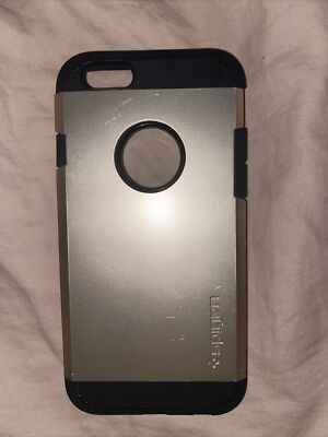 Spigen Iphone Plus/7 Plus Tough Armor Hard Case Gold)