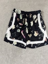 Nike NSW Women's Fly Crossover Printed Basketball Shorts Size X-Small Flawless