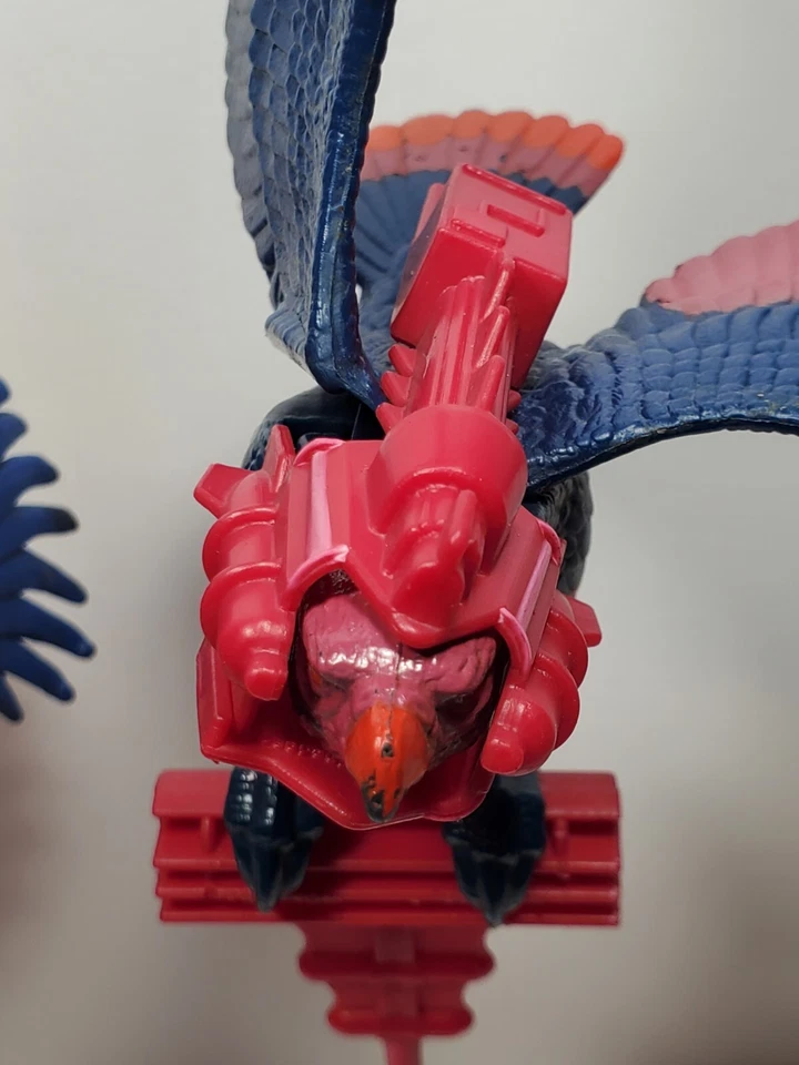 MOTU Zoar & Screech Eagle Vintage Hawk Birds Mattel Masters of the Universe b1 - Image 3 of 4