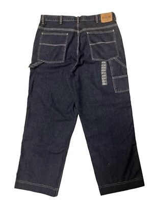 Vintage Gap Carpenter Jeans Mens Tag Size 38 Hemmed To 31 Wide Leg Skater Y2K