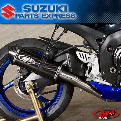 2008 - 2010 SUZUKI GSXR 600 750 M4 STD RACE FULL EXHAUST SYSTEM CARBON SU6974