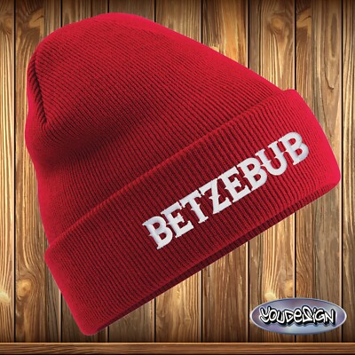 Betzebub Original Beechfield Beanie Mens Womens Hat Kaiserslautern Lautre