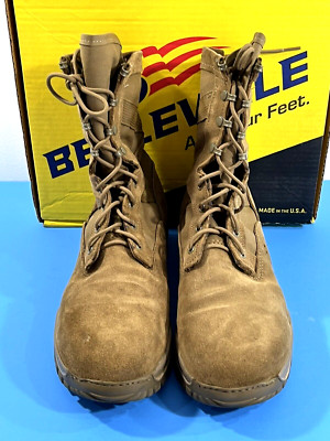 NIB BELLEVILLE MENS C320 OCP ACU COYOTE BROWN ULTRA LIGHT ASSAULT BOOTS 13 W
