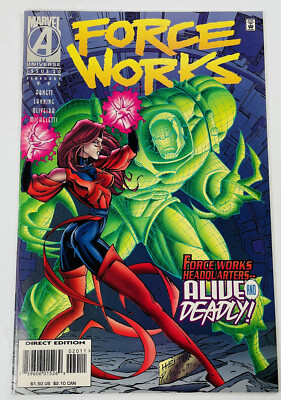 1996 Marvel Comics Force Works Issue #20 VF+