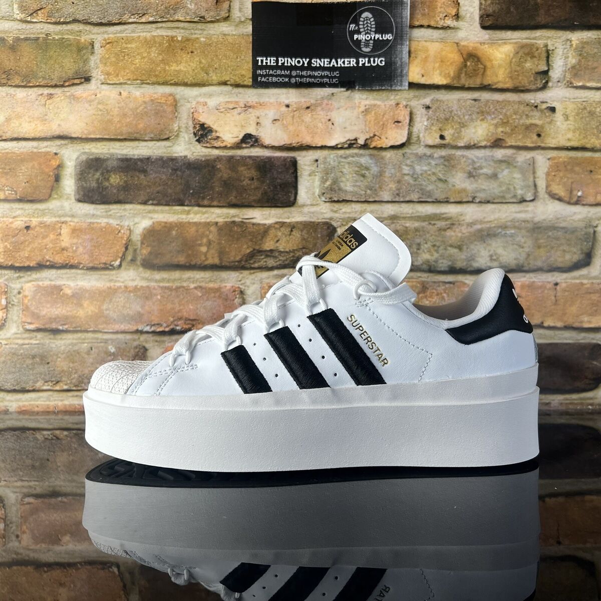 ADIDAS ORIGINALS SUPERSTAR BONEGA W, White Women's Sneakers