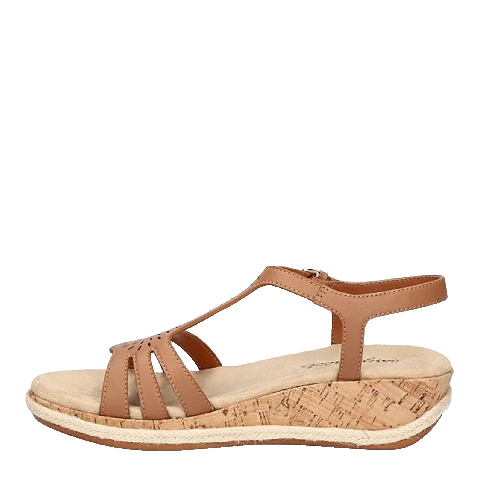 Easy Street Wedge Solid Sandals for Women