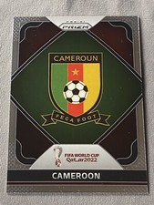2021-22 Panini Prizm Road to World Cup Cameroon Team Logo Card #4