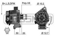 Messmer Lichtmaschine Generator 90A 14V FüR Ford Focus Turnier 1.6 16V