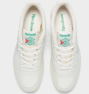 ck☆ REEBOK CLUB C 85 VINTAGE CHALK MEN'S SNEAKERS DV6434 | eBay