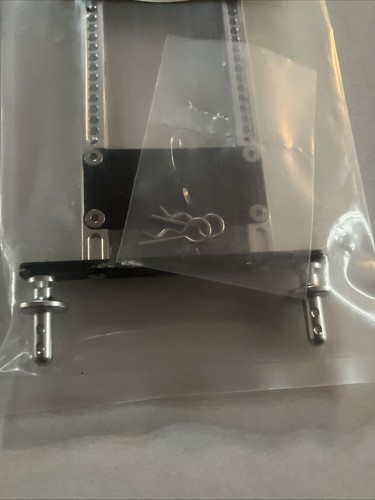 C28234SILVER Integy Adjustable Rear Body Mount & Post Set for Traxxas TRX4 - Picture 7 of 8
