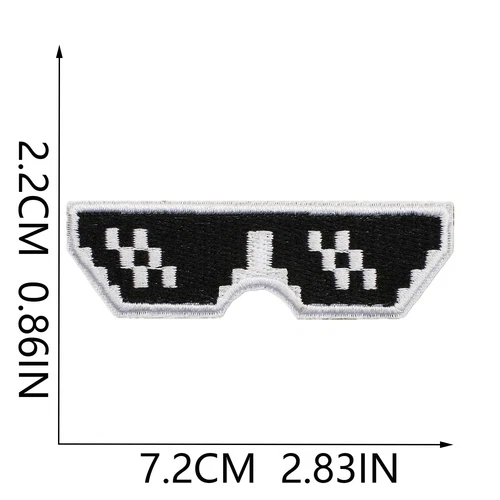 12/16 Stück Minecraft Patches Mosaik Welt Stickerei Bügelbild Applikation Jacken Jeans - Bild 14 von 20