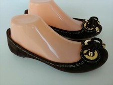 Jeffrey Campbell Ring 2 Brown Suede Leather Flats Women's Shoes Size 7.5