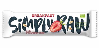 Simply Raw  Simply Raw Breakfast Oaty Strawberry Crisp 40g