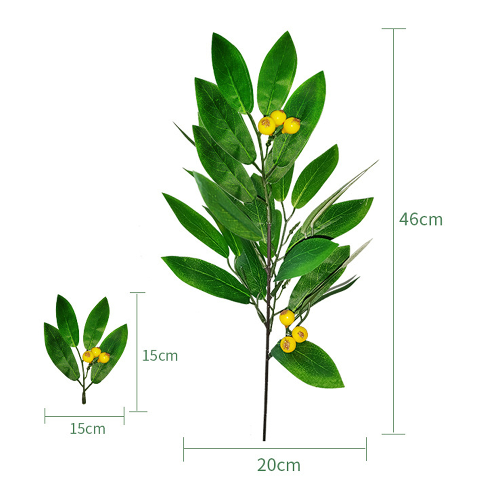 Artificial Leaves Eyecatching Reusable Flower Arrangement Artificial