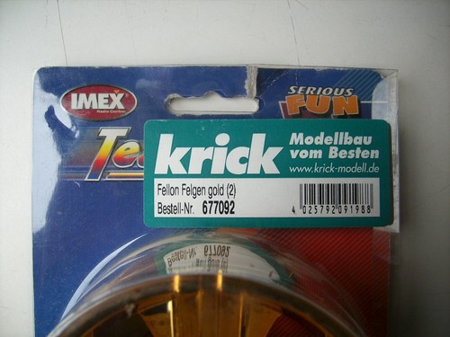 Krick 677092 Fellon Felgen gold - 2 Pakete á 2 Felgen - Picture 4 of 4