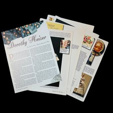 Vintage Dorothy Heizer Doll History Article 10 Pages with Photos