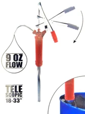Heavy Duty Lever Action Barrel Drum Transfer Pump Hand Operated 9oz Flow